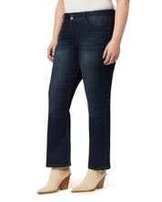 Curvy Bootcut Mid-Rise Jeans (Plus)