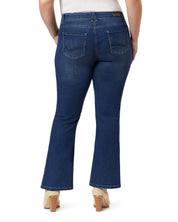 Curvy Bootcut Mid-Rise Jeans (Plus)