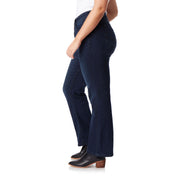 Curvy Bootcut Mid-Rise Jeans (Plus)