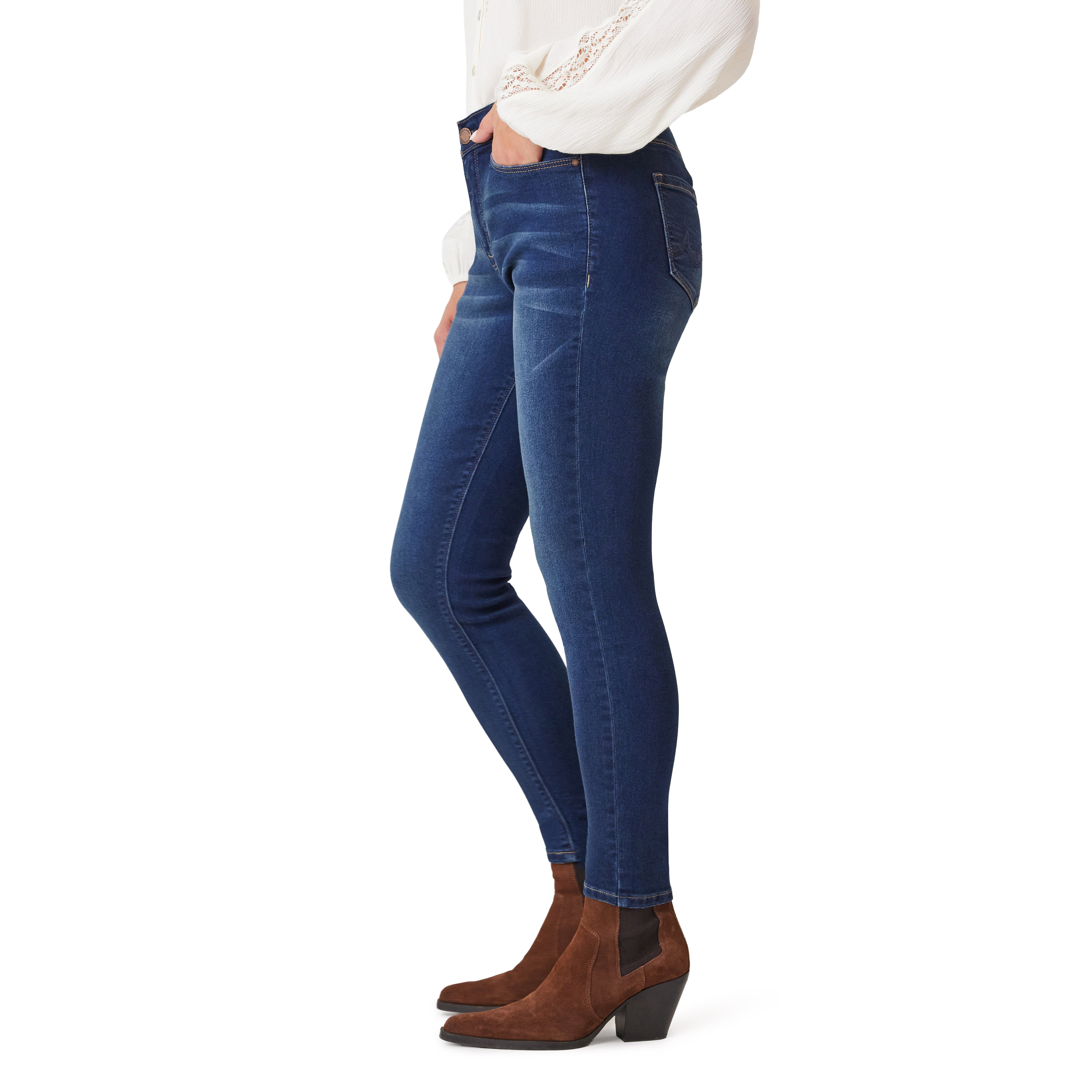 360 Sculpt Skinny Mid-Rise Jeans (Regular)