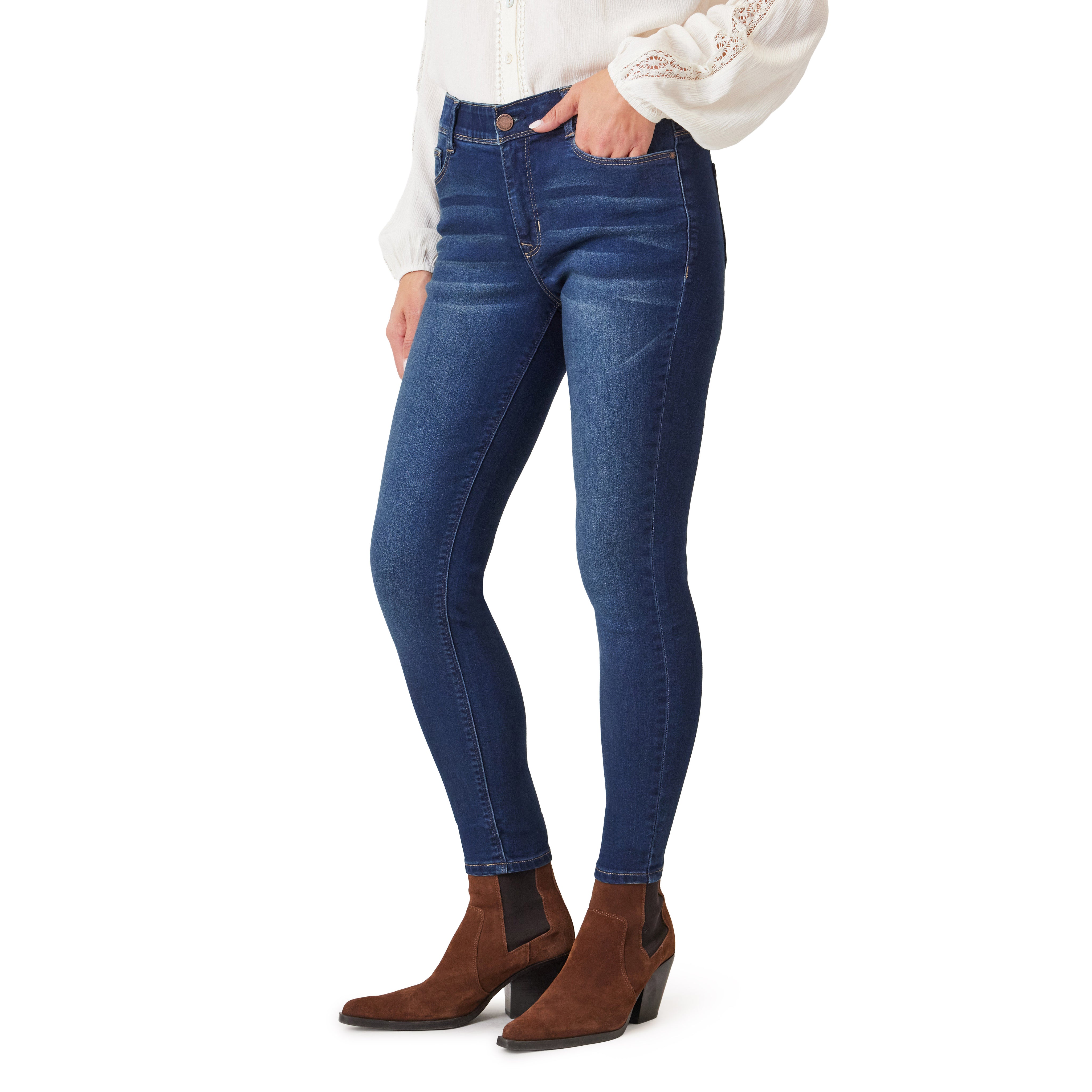 360 Sculpt Skinny Mid-Rise Jeans (Regular)