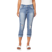 Curvy Crop Jeans (Plus)