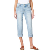 Curvy Crop Jeans (Plus)