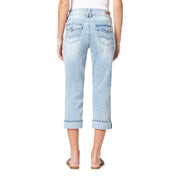 Curvy Crop Jeans (Plus)