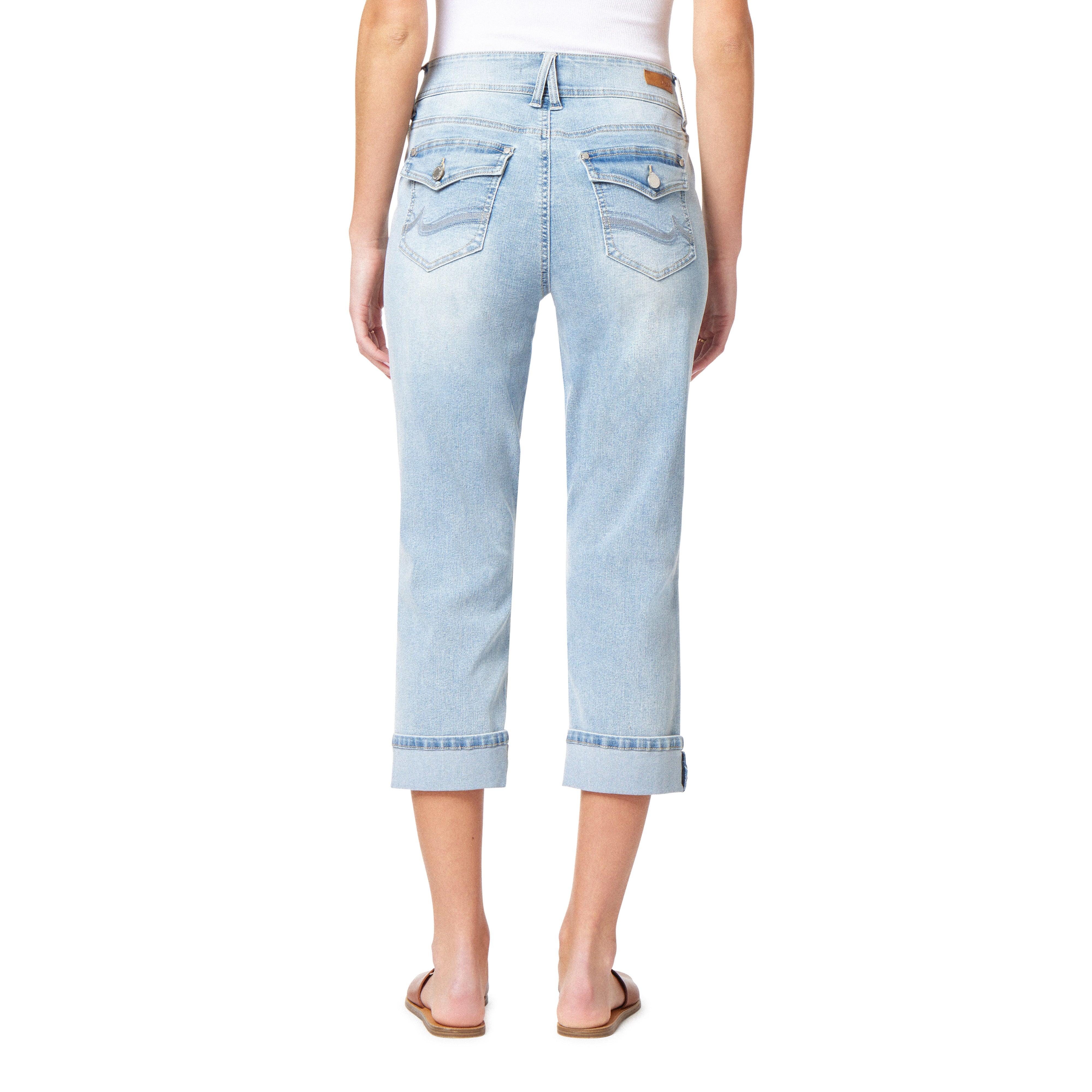 Curvy Crop Jeans (Plus)