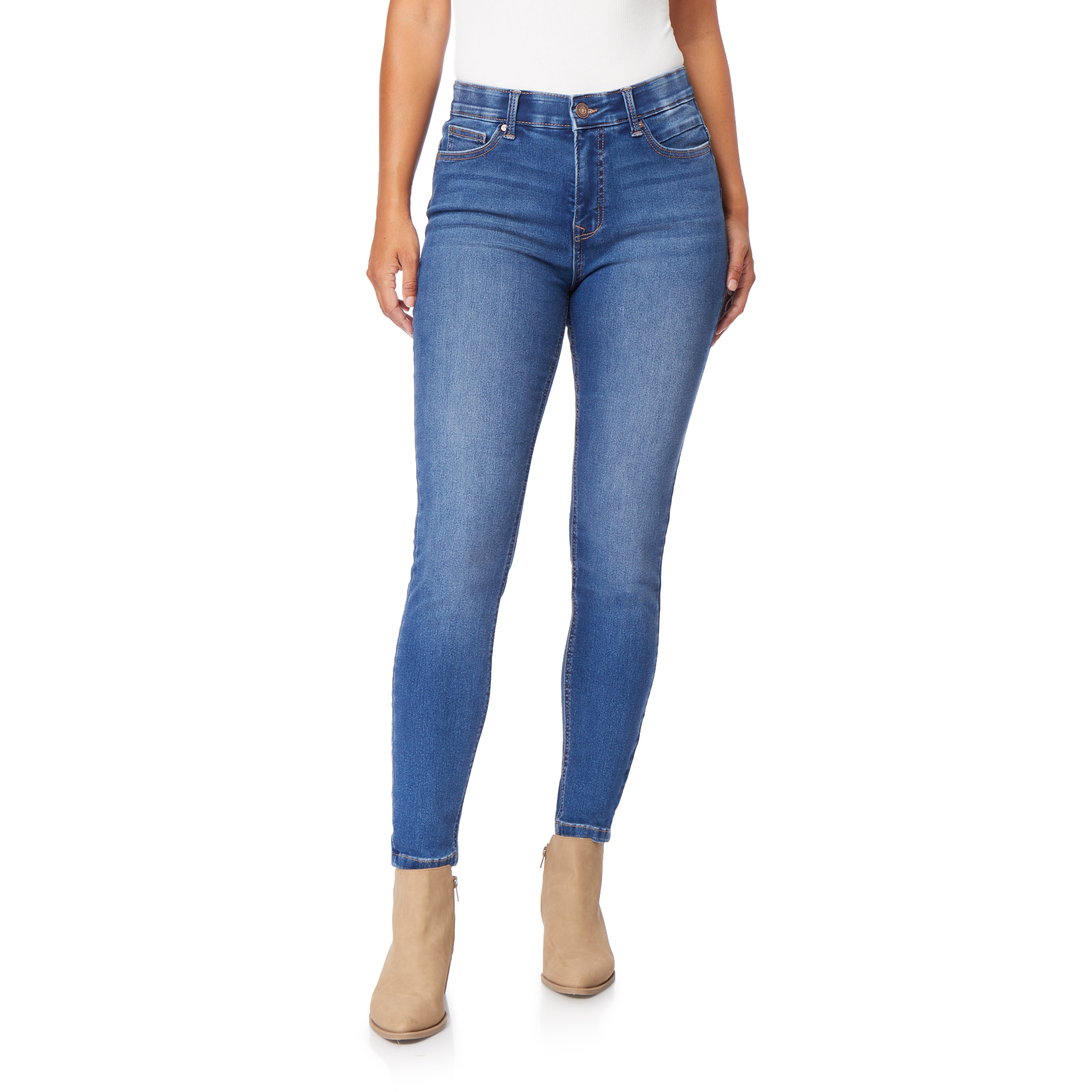 360 Sculpt Skinny Mid-Rise Jeans (Regular)