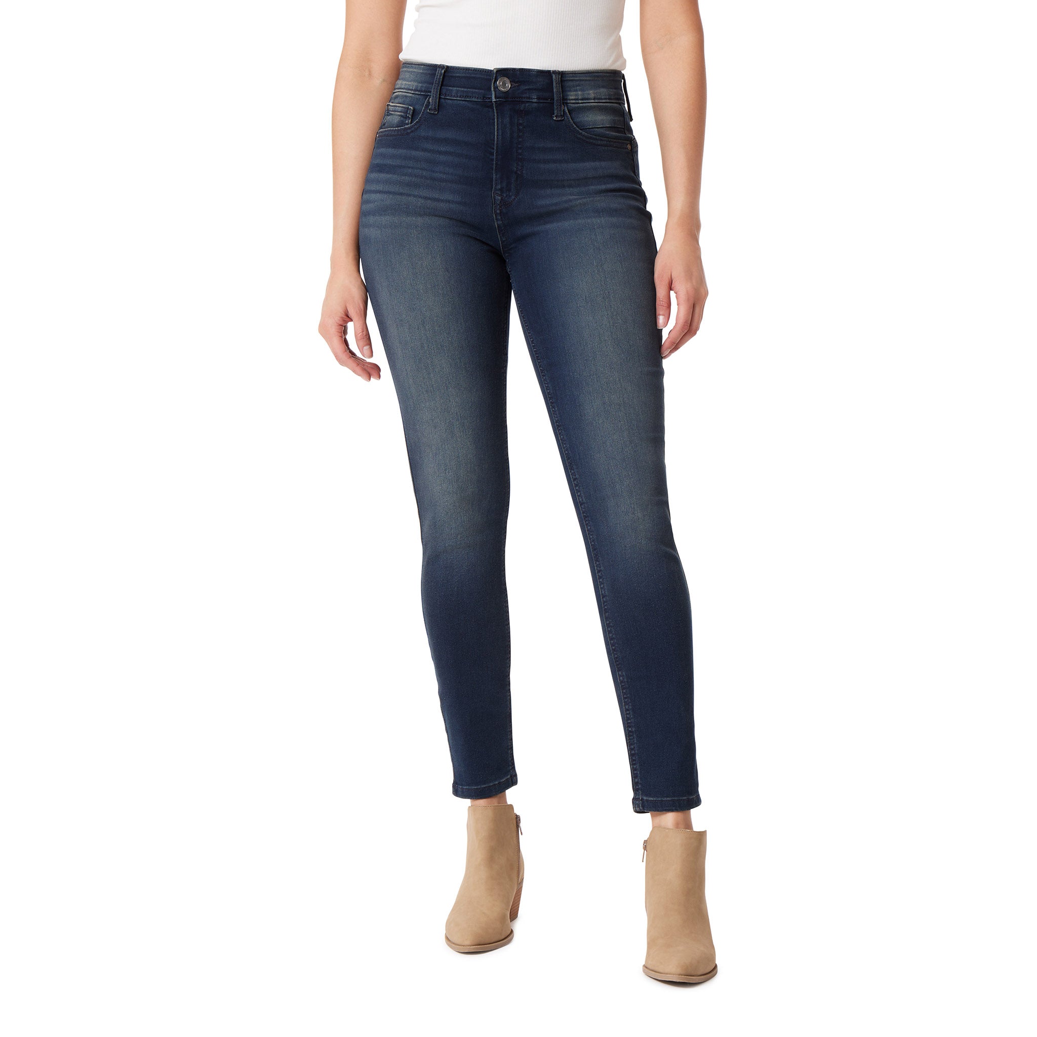 360 Sculpt Skinny Mid-Rise Jeans (Regular)