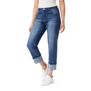 Signature Straight Crop Jeans (Plus)