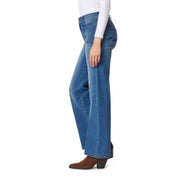 Forever Wide High-Rise Patch Pockets Jeans (Regular)