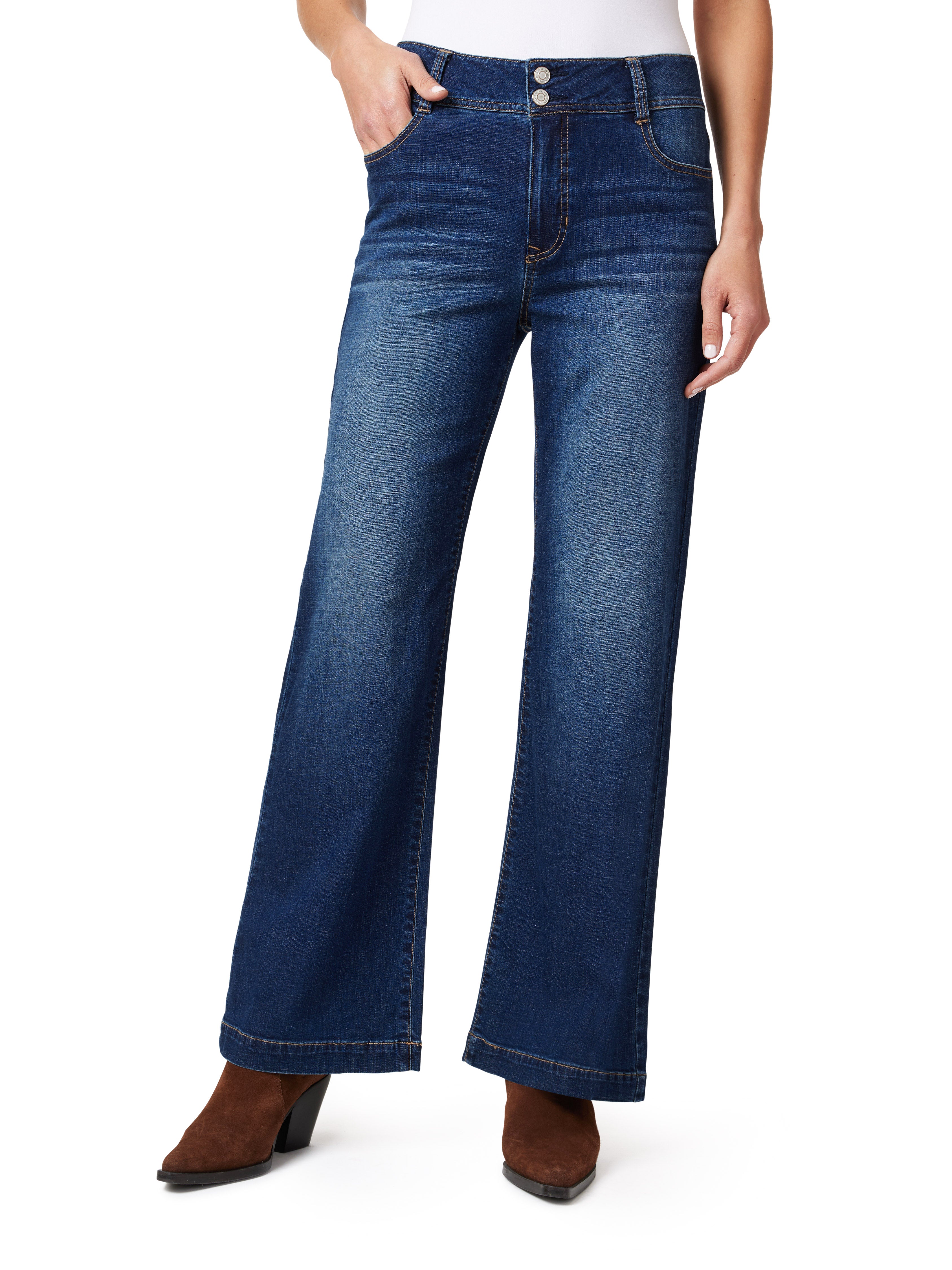 Everbreeze Curvy High-Rise Relaxed Flare Jeans (Regular)